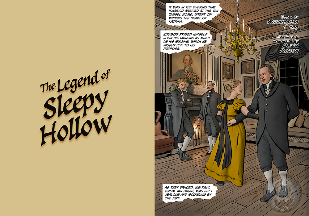 The Legend Of Sleepy Hollow - Greeting Comic™