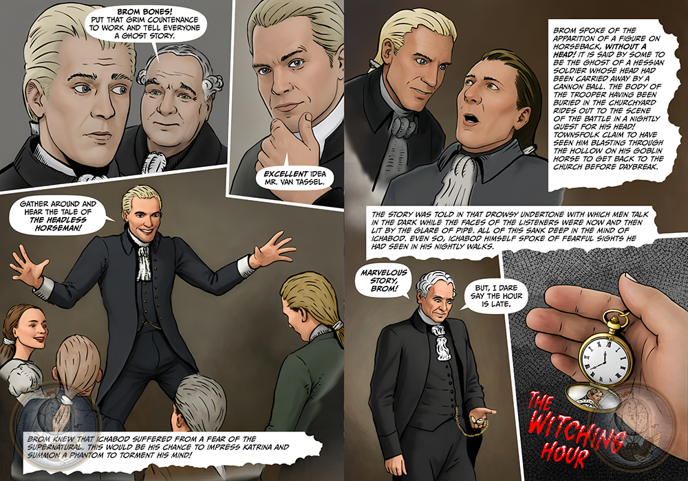 The Legend Of Sleepy Hollow - Greeting Comic™