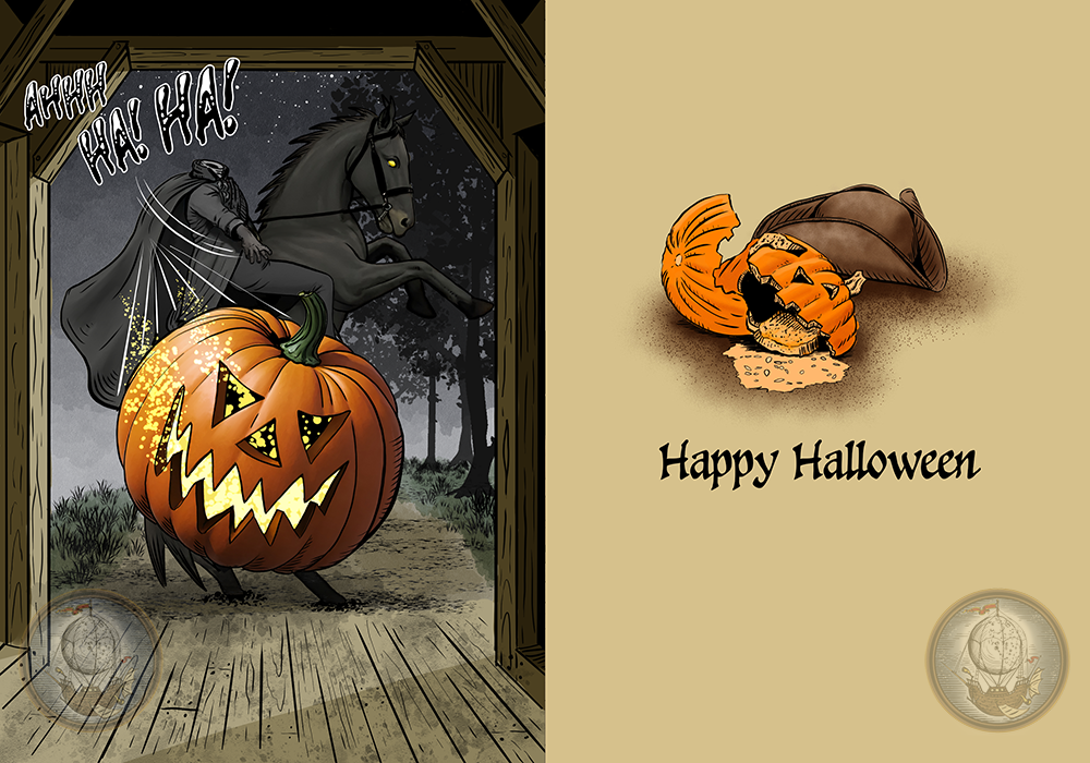 The Legend Of Sleepy Hollow - Greeting Comic™